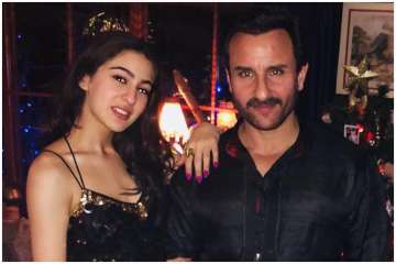 Sara Ali Khan, Saif Ali Khan