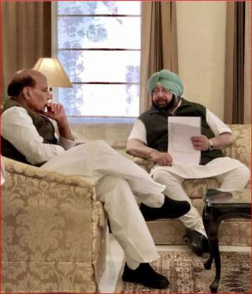 Rajnath Singh-Amarinder Singh