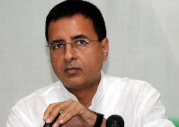 File pic of Congress spokesperson Randeep Surjewala