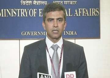 MEA spokesperson Raveesh Kumar
