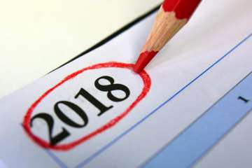 New year resolutions 2018