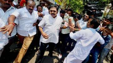 Dhinakaran was also present in the court following summons issued against him last month.