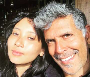 milind soman girlfriend ankita konwar