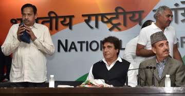 Raj Babbar resigns from UP Congress chief post, party may replace him with a Brahmin. File Photo.