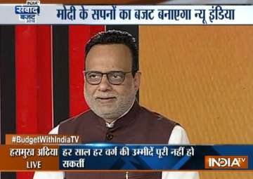 India TV Samvaad on Budget: Middle class to be benefited most from stand deduction, says Fin Secy