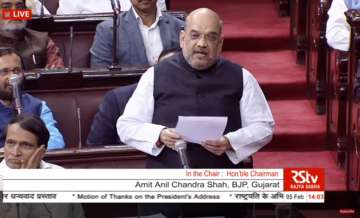 BJP president Amit Shah makes maiden speech in Rajya Sabha 