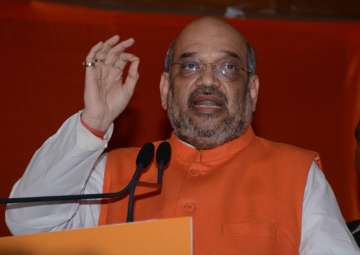 File pic of BJP president Amit Shah