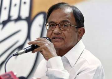 File pic of P Chidambaram