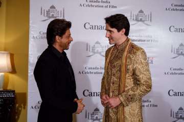 canadian pm justin trudeau meets bollywood celebrities