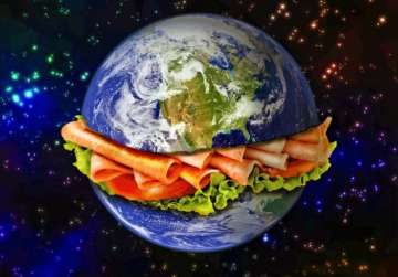 Earth sandwich