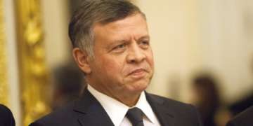 File picture of Jordanian King Abdullah II