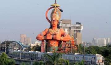 108-feet-tall Hanuman temple