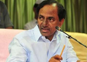 File pic of Telangana Chief Minister K Chandrashekhar Rao