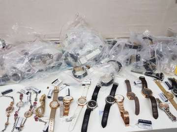 Seized watches of Nirav Modi