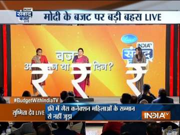 India TV Budget Samvaad: Modi govt brought focus on 'ease of living', says Meenakshi Lekhi
