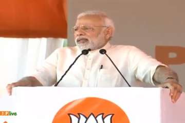 Prime Minister Narendra Modi in Puducherry