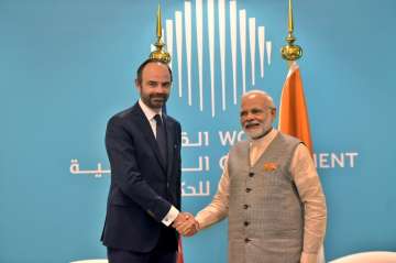 PM Modi meets French counterpart Edouard Philippe 