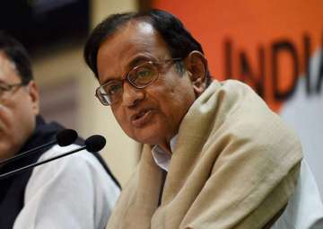 File pic of P Chidambaram