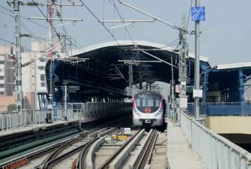 Pink Line of Delhi Metro