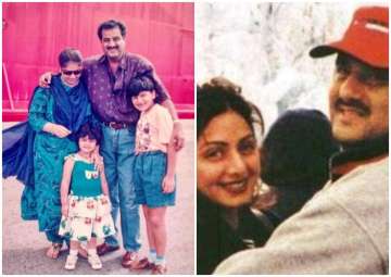 Boney Kapoor, Mona Kapoor,  Sridevi 