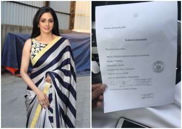 Sridevi, Sridevi's forensic report