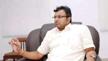 File picture of Karti Chidambaram