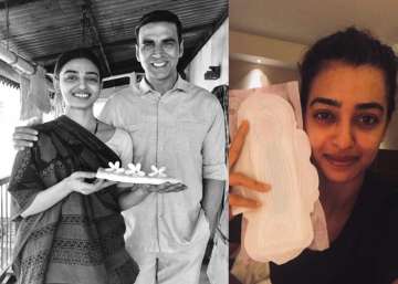 PadMan stars, Radhika Apte, Akshay Kumar