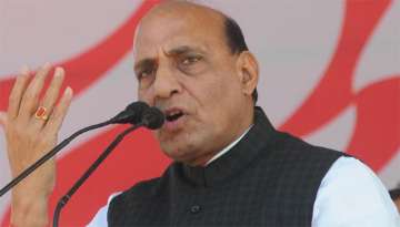 File picture of HM Rajnath Singh