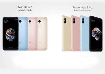 Xiaomi kicks off 2018 with Redmi Note 5, Note 5 Pro in India