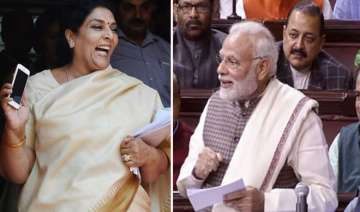 PM Modi takes a Ramayana jibe at Renuka Chowdhary for hysterical laughter during his speech