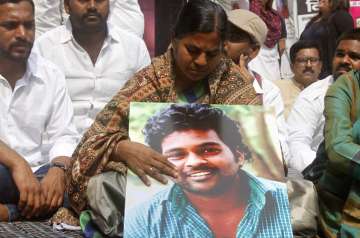 Rohith Vemula's mother accepts Rs 8 lakh compensation from University of Hyderabad