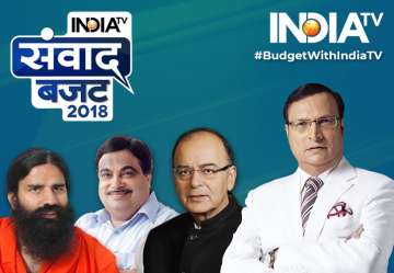India TV Samvaad on Budget 2018: Day-long brainstorming by leaders of ruling alliance, Oppn on Modi govt's Budget to begin at 10 am
