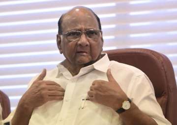 File pic of NCP supremo Sharad Pawar 