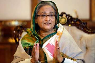 File pic of Sheikh Hasina