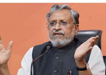 File pic of Bihar Deputy CM Sushil Kumar Modi, who heads the GoM on GST-N