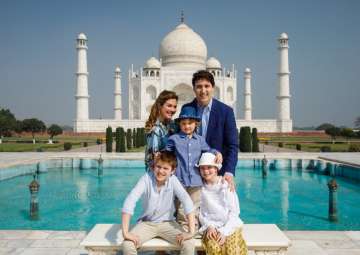 Canadian PM Justin Trudeau visits Taj Mahal 