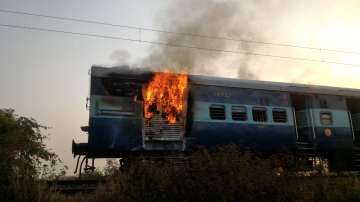 Fire in 13007 Up Udayan Abha Toofan Express, alert driver averts major mishap 