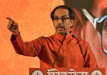 File pic of Shiv Sena supremo Uddhav Thackeray  