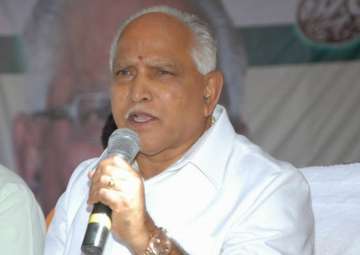 File pic of BS Yeddyurappa