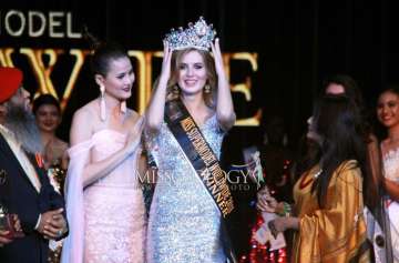 Aleksandra Liashkova from Belarus wins Miss Supermodel Worldwide 2018 title