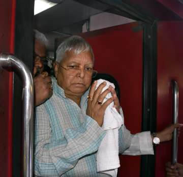 Former Bihar CM and RJD chief Lalu Yadav (File Photo)