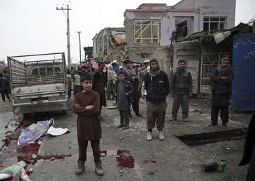Suicide bomb in Afghan capital kills young girl, wounds 15