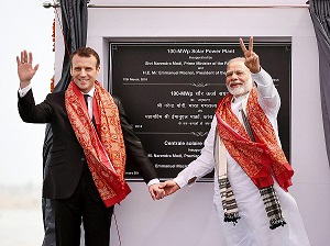 Modi and Macron