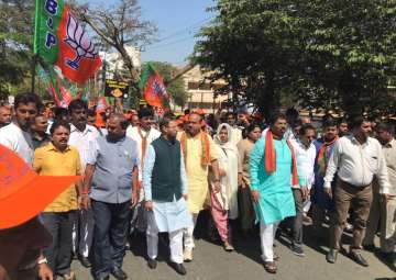 BJP launches 14-day 'protect Bengaluru march'