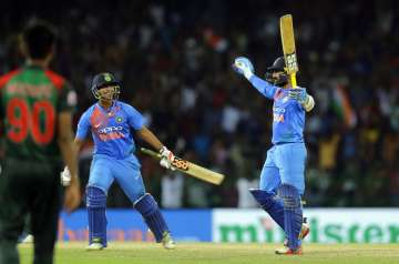 Nidahas Trophy Final - Dinesh Karthik leads India to win vs Bangladesh