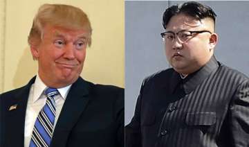 US President Donald Trump and North Korean dictator Kim Jong Un.