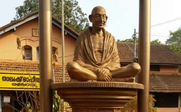 Mahatma Gandhi's statue vandalised in Kerala's Kannur