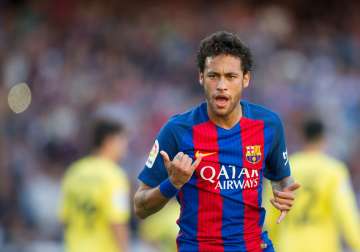 Neymar during his FC Barcelona 