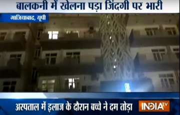 UP: 5-year-old falls to death from fifth floor balcony in Ghaziabad, third case within 30 days