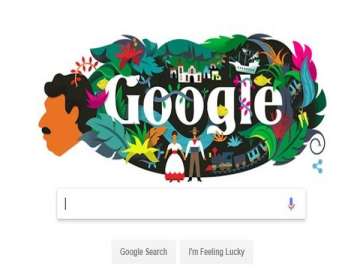 Gabriel Garcia Marquez google doodle